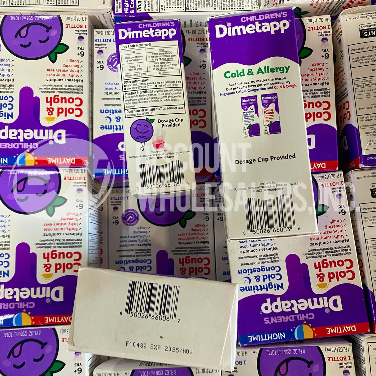 Dimetapp Assorted (60 Pcs Lot)
