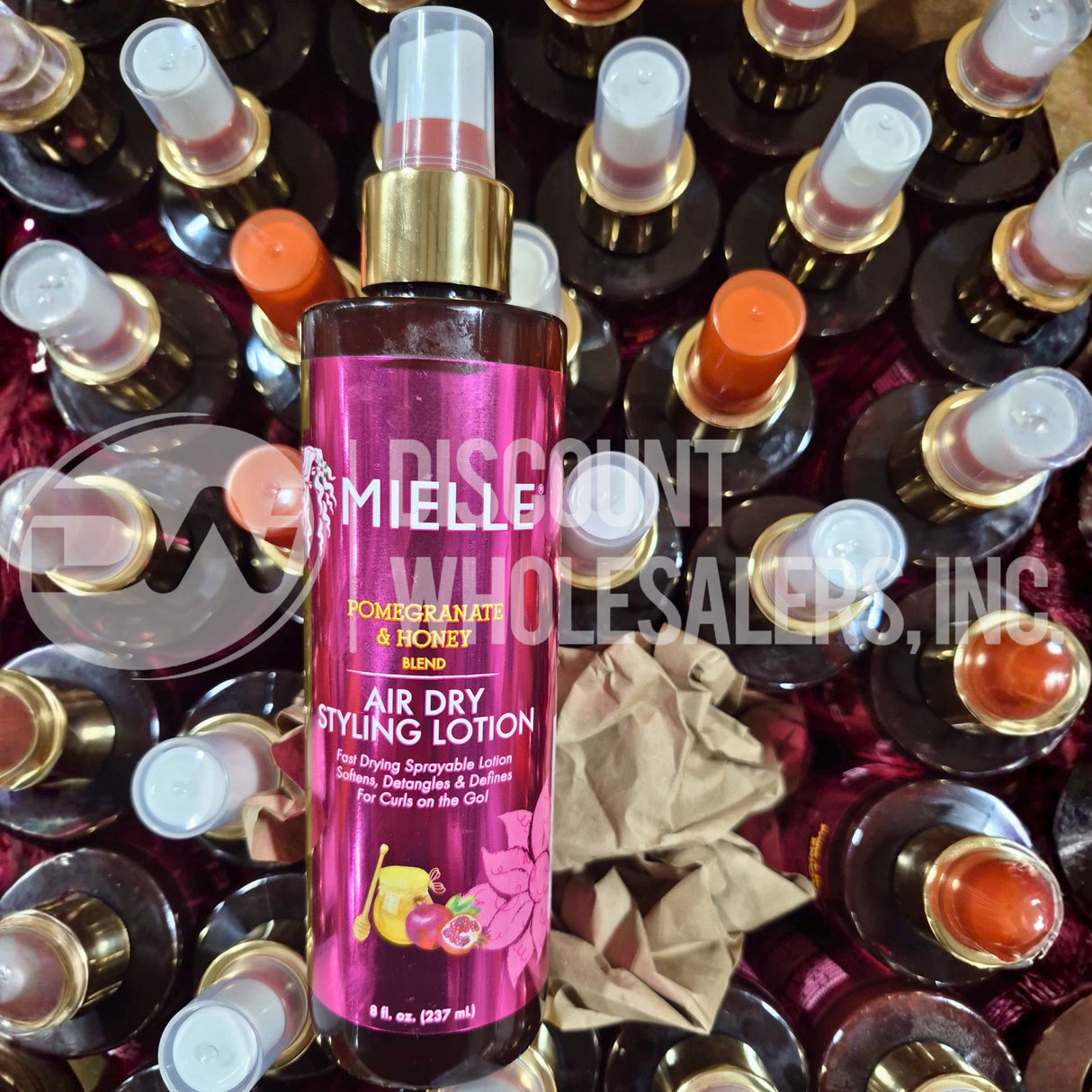 Mielle Pomegranate & Honey Air Dry Styling Lotion 8 Oz (140 Pcs Lot)