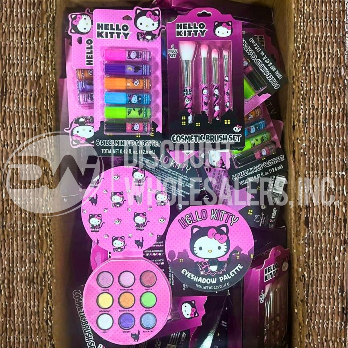 Cosmetics Assorted Different Sizes (110 Pcs Lot)
