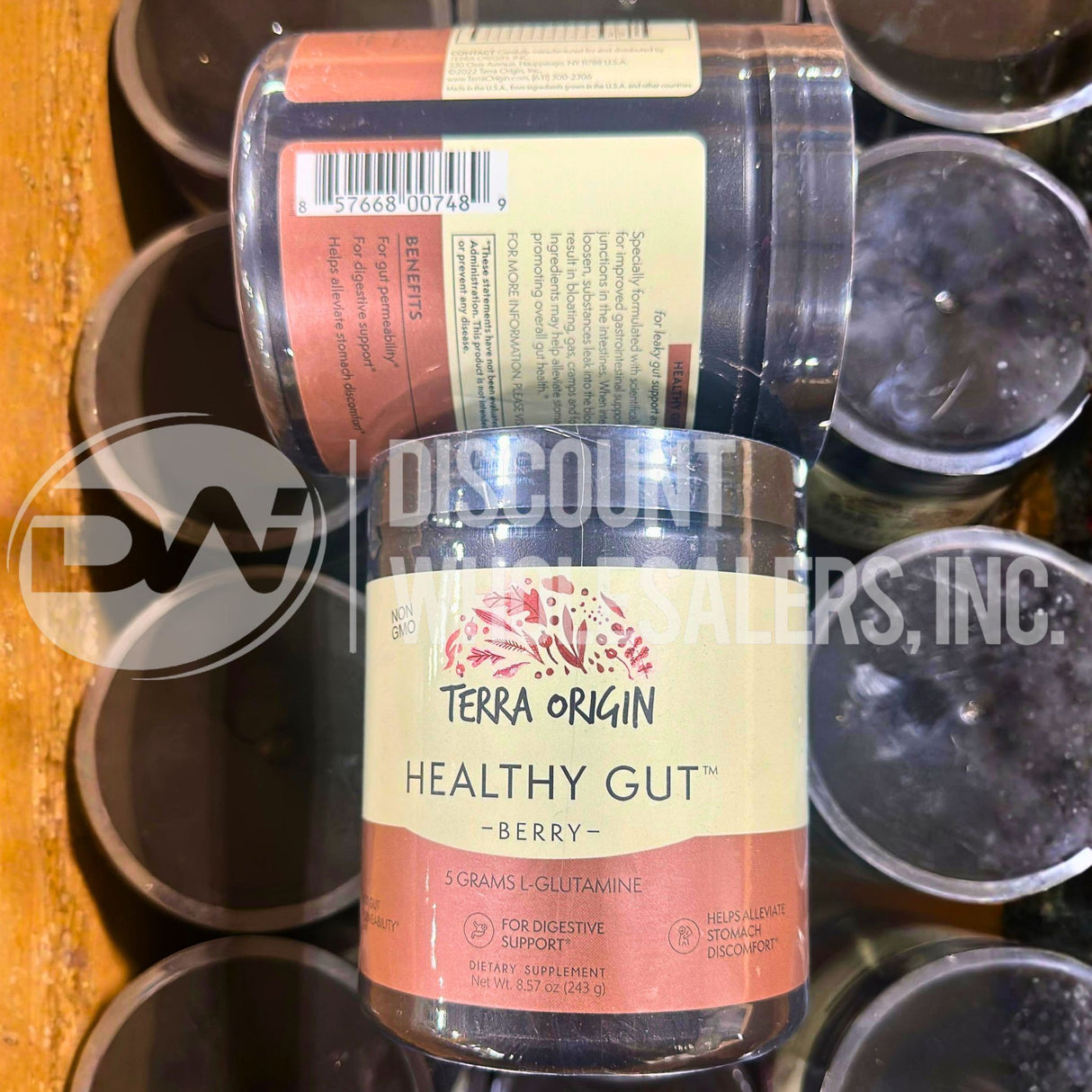 Terra Origin Healthy Gut Berry 8.57 Oz Digestive Supplement (30 Pcs Lot)