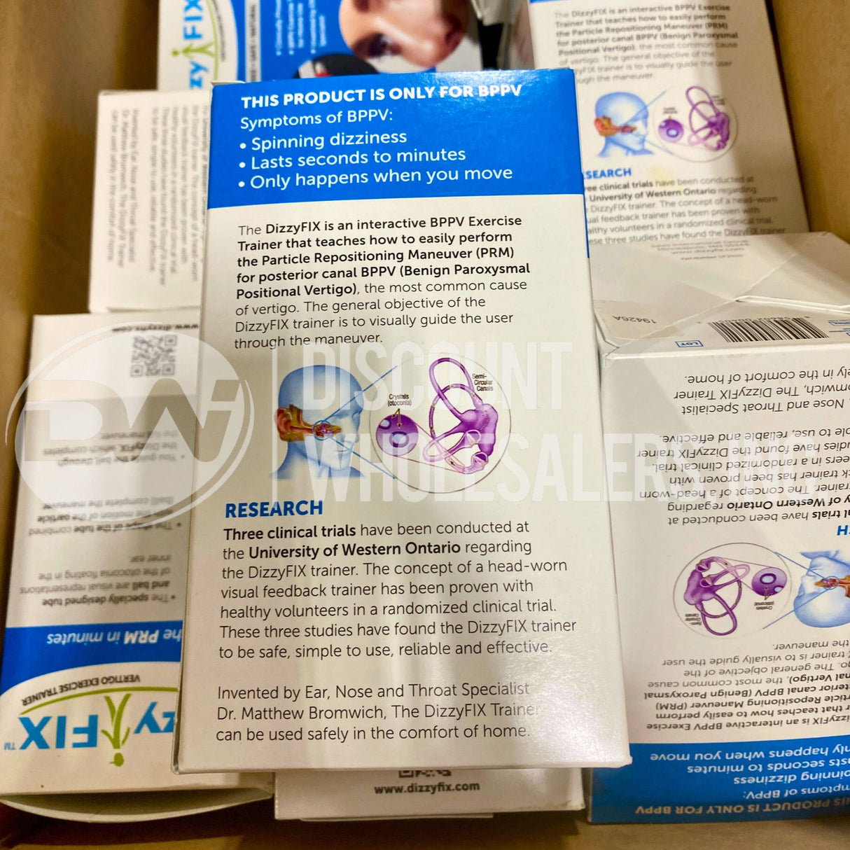 Dizzy Fix Vertigo Exercise Trainer Dru Free (50 Pcs Lot)