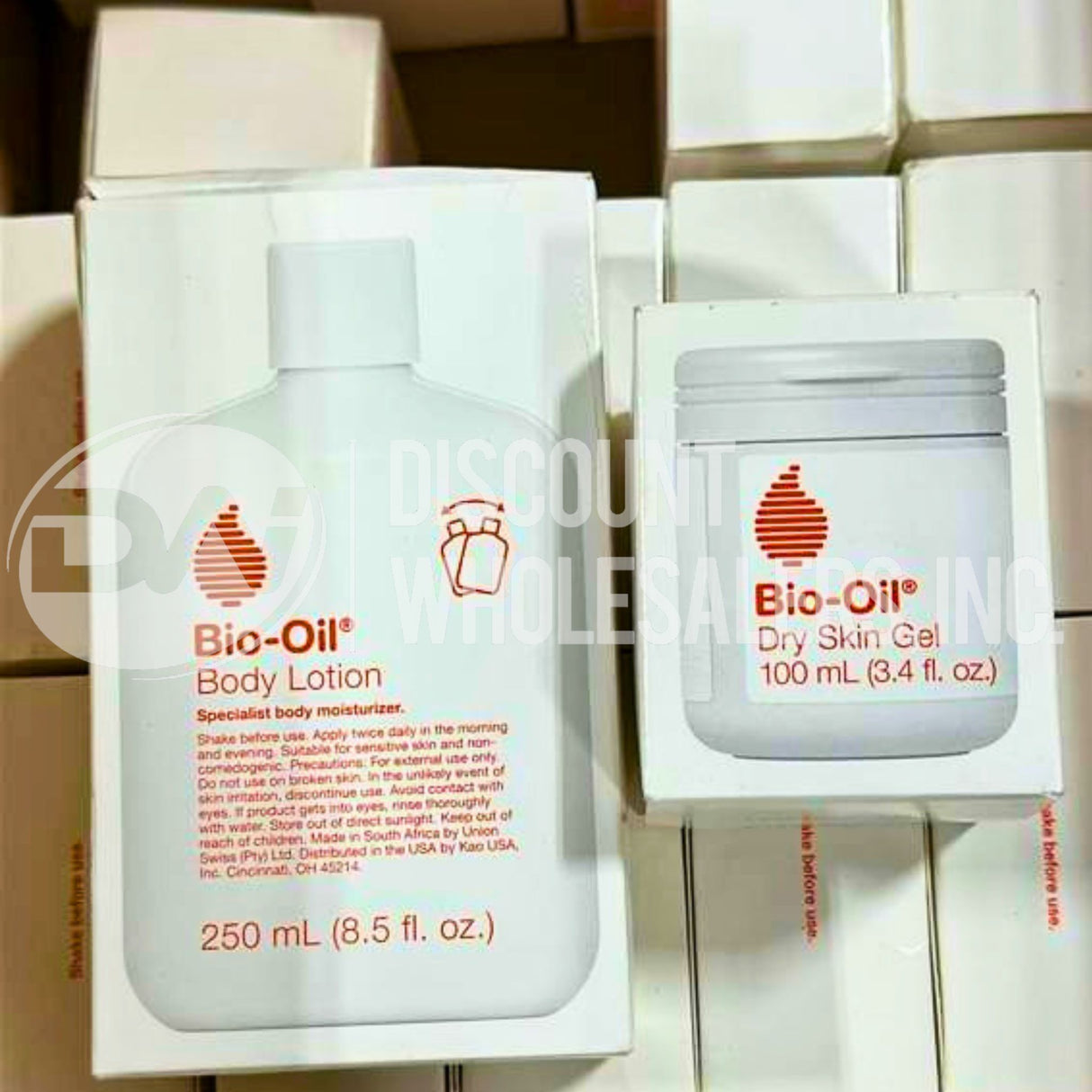 Bio-Oil Body Lotion 8.5 Fl And Bio-Oil Dry Skin Gel 3.4FL Mix (80 Pcs Lot)