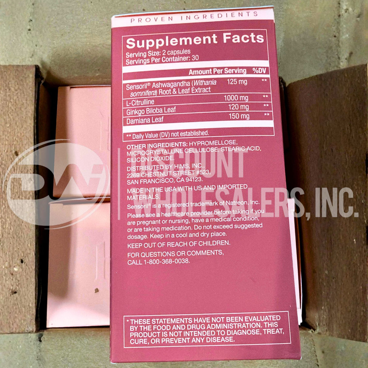 Hers Libido Supplement Desire Helps Improve Mood and Support Sexual (80 Pcs Lot)