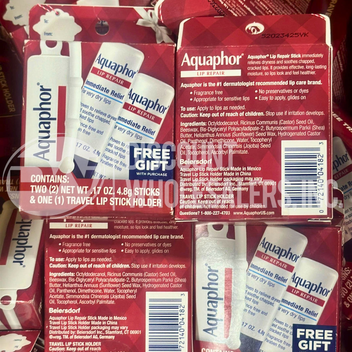 Aquaphor Lip Repair Inmediate Relief Travel Lipstick Holder (340 Pcs Lot)