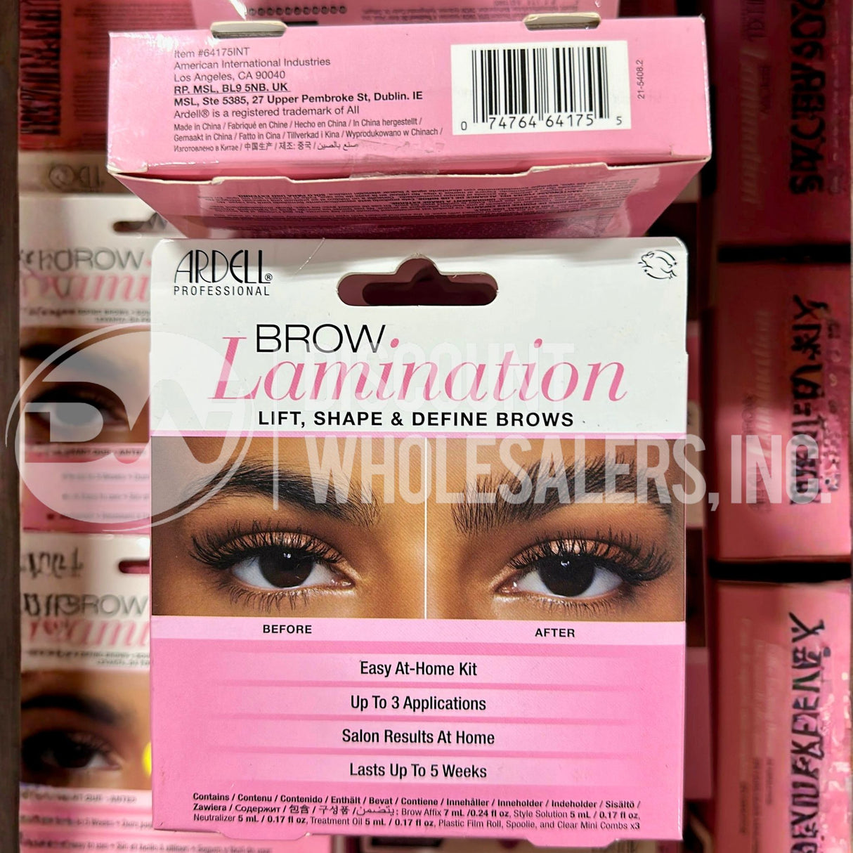 Ardell Brow Lamination Kit, Lift, Shape, and Define Brows (97 Pcs Lot)