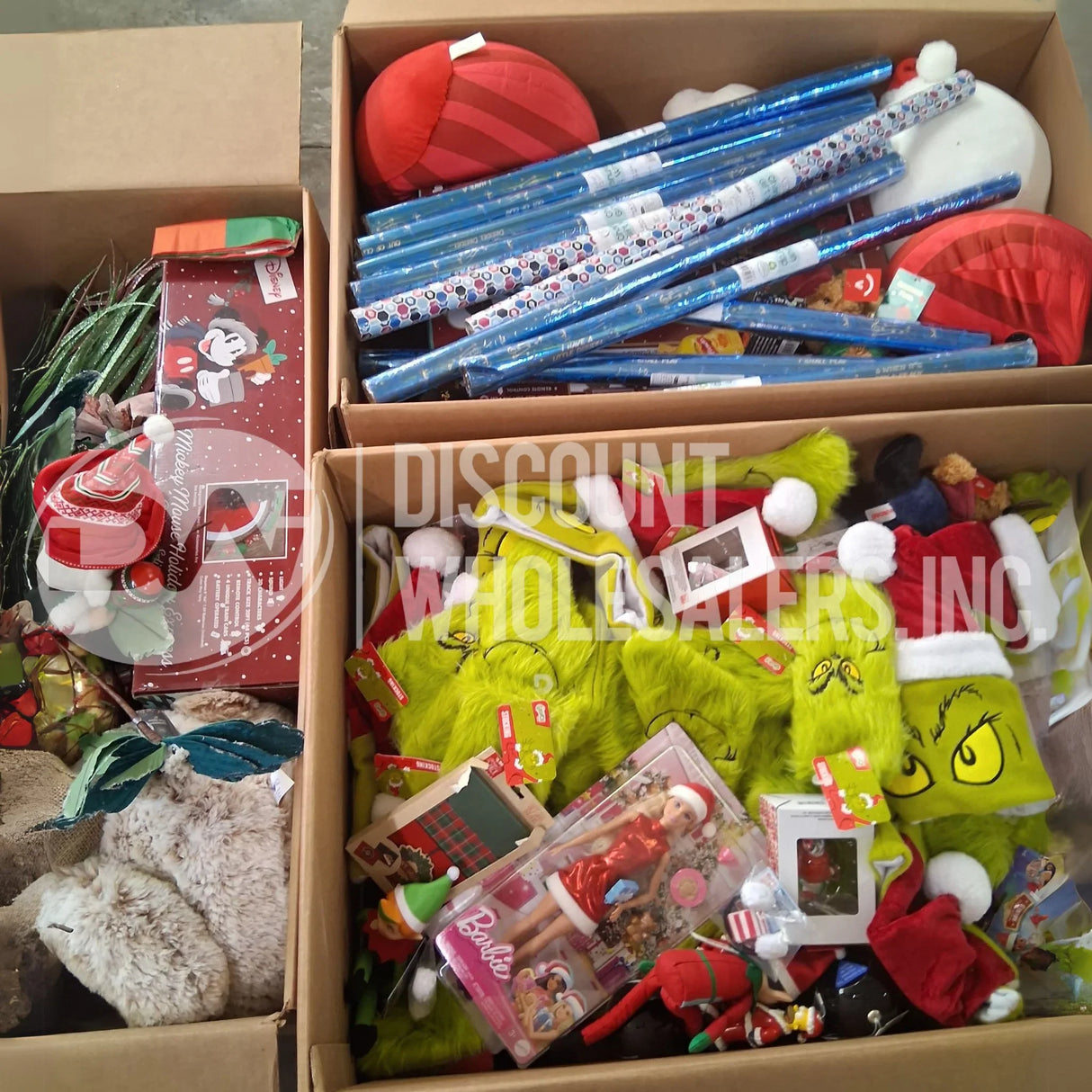 CVS NAVIDAD ESTACIONAL (593 PCS/PLT)