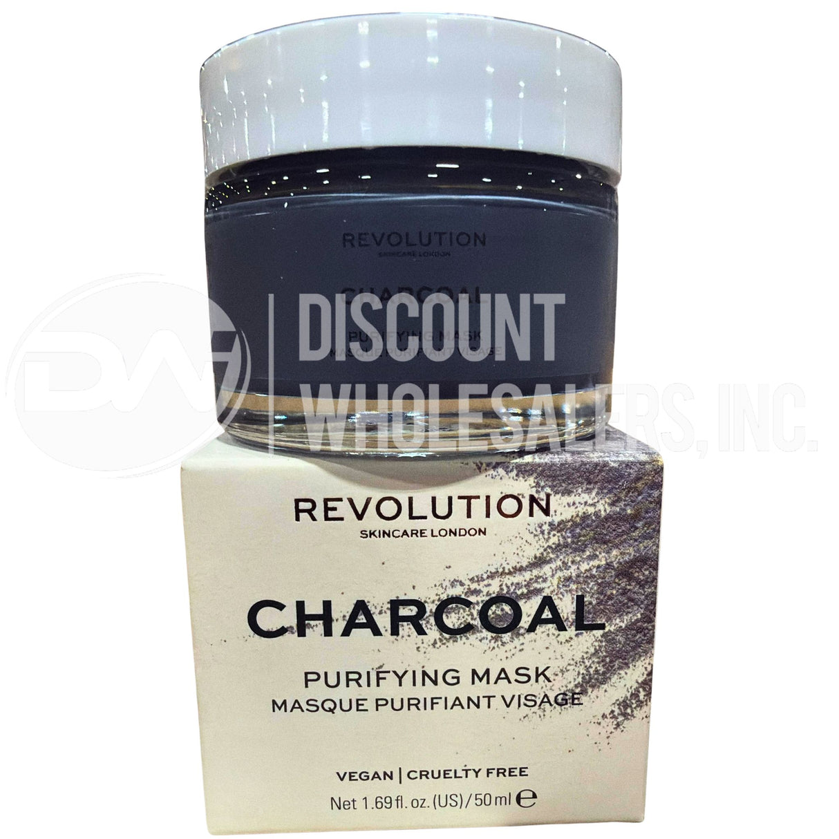 Revolution Charcoal Purifying Mask Vegan 1.69 Fl. Oz (36 Pcs Lot)