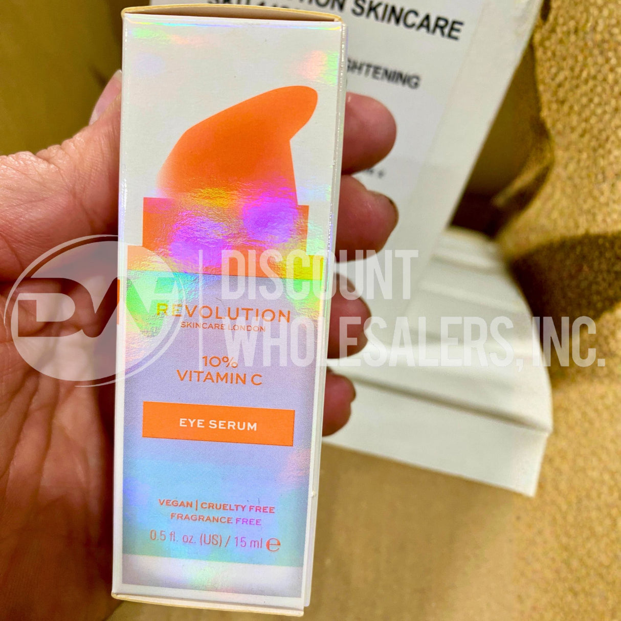 Revolution Skincare London 10% Vitamin C Eye Serum Vegan 0.5 Fl. Oz. (36 Pcs Lot)