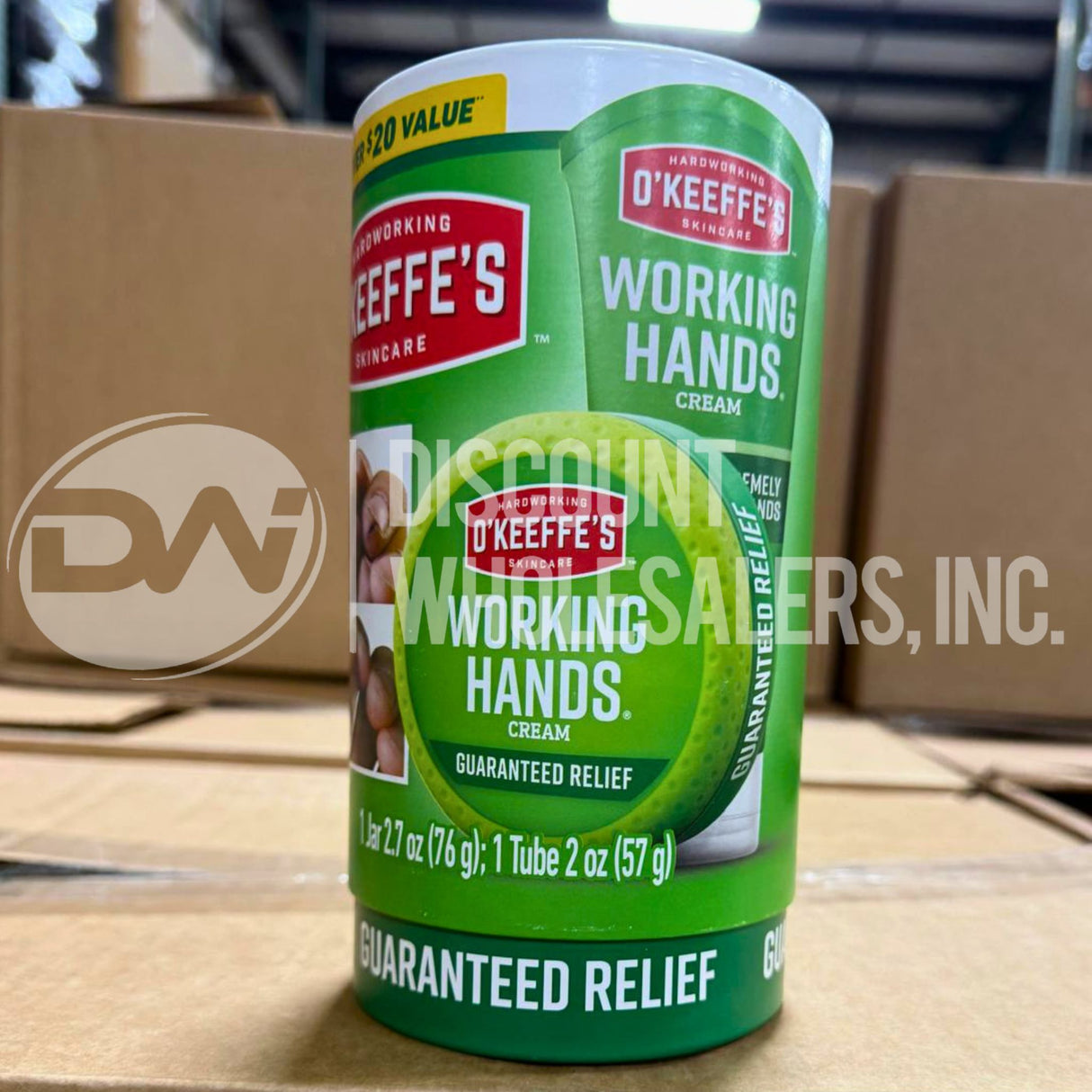 O'KEEFFE'S Working Hands Cream (800 Pcs Per Pallet)