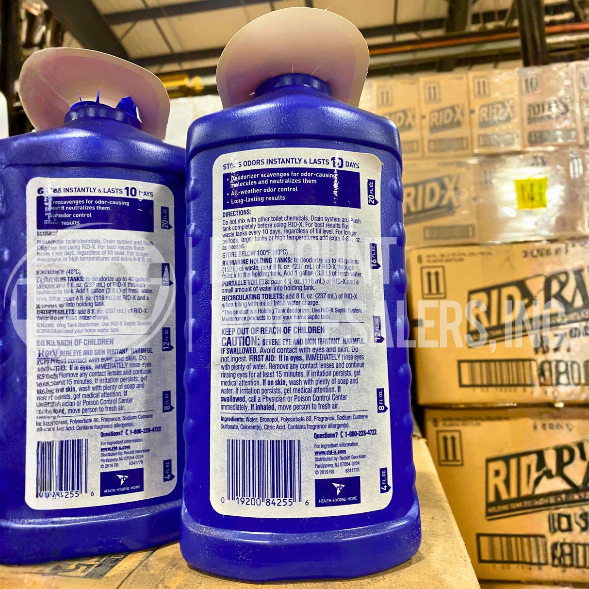 Rid-X Holding Tank Deodorizer Liquid, Fresh Scent, 24 Ounce (600 Pcs Lot)