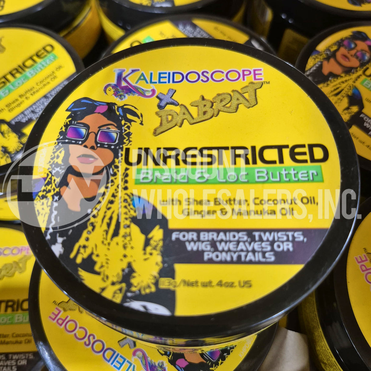 Kaleidoscope x Da Brat Unrestricted Braid & Loc Butter 4 Oz (80 Pcs Lot)