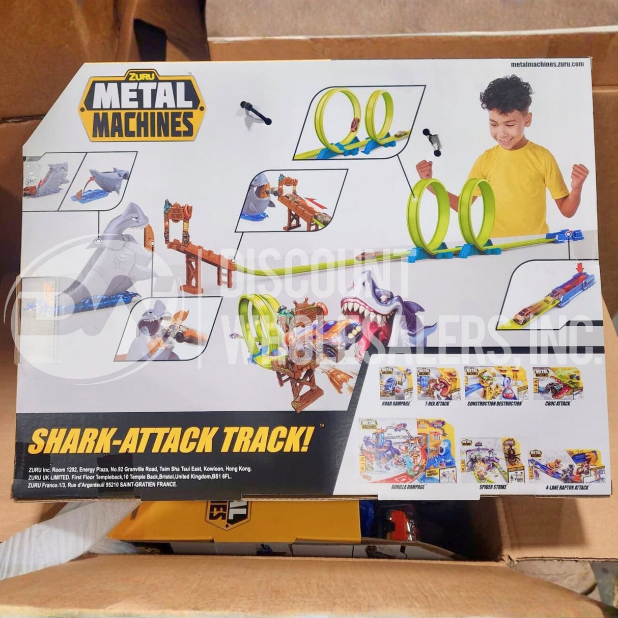 Zuru Metal Machines Shark Attack Track Wild Thing Diecast Truck (30 Pcs Lot)