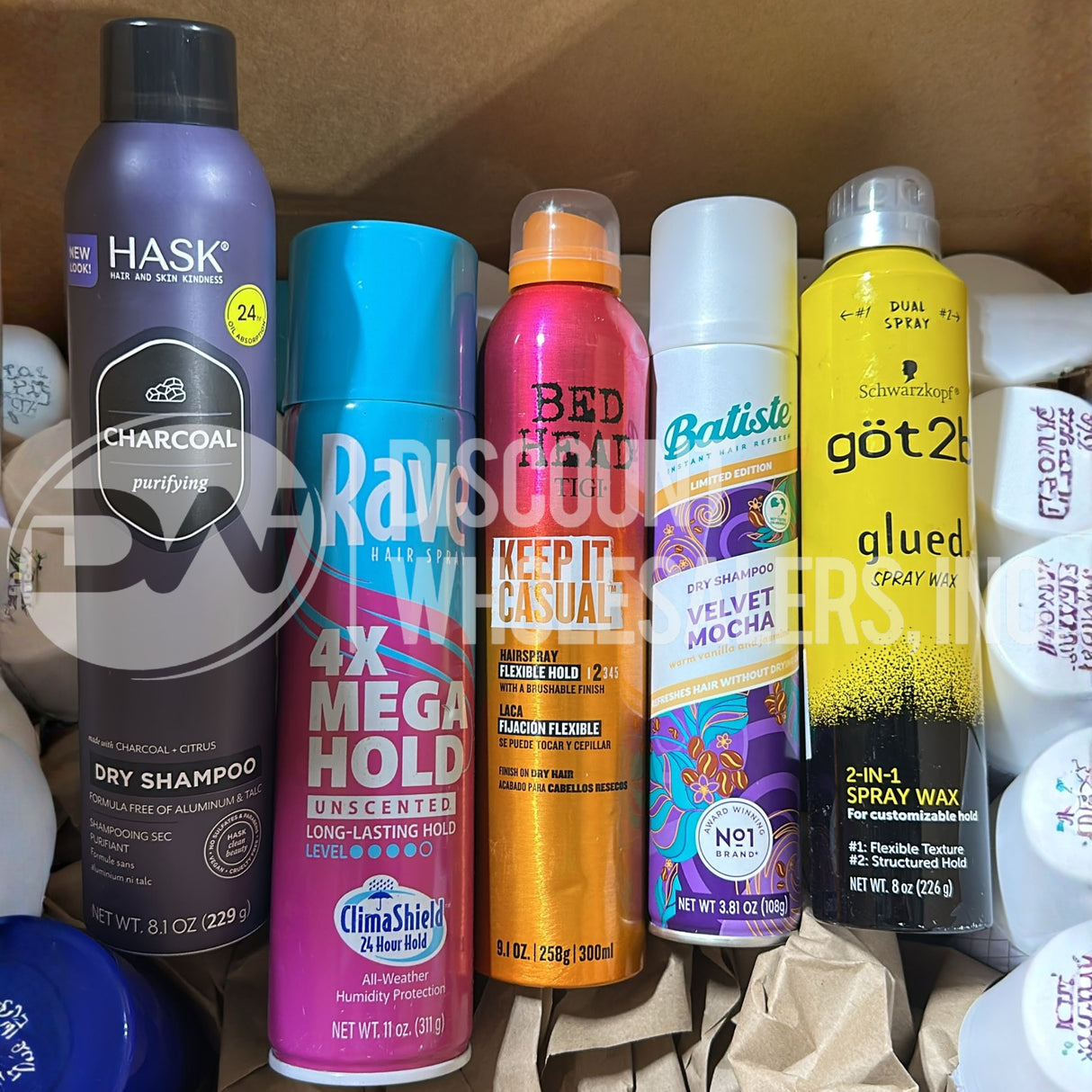 Hair Sprays Assorted Different Sizes (80 Pcs Lot)