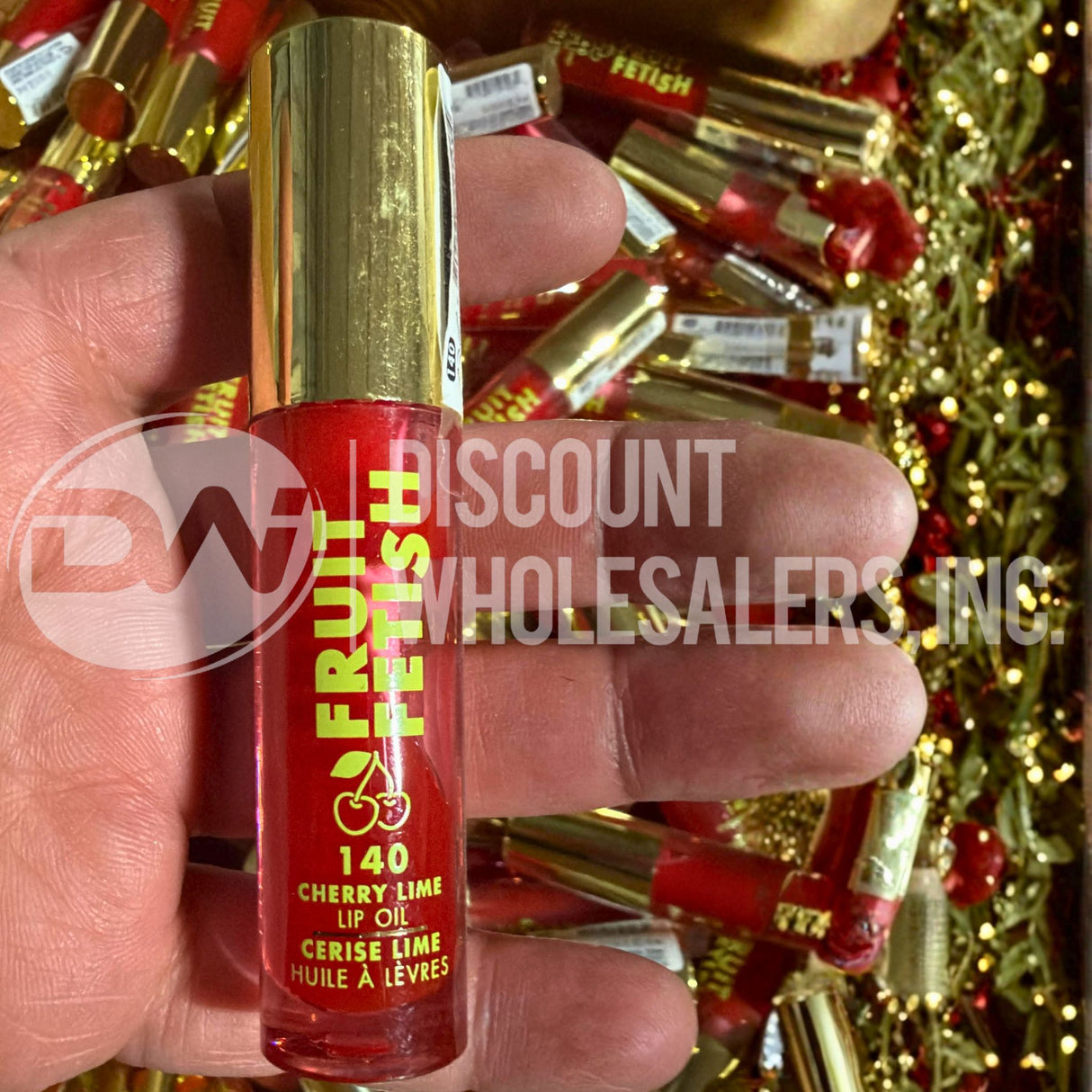 Milani Fruit Fetish Lip Oil With Vitamin E #140 Cherry Lime (155 Pcs Lot)