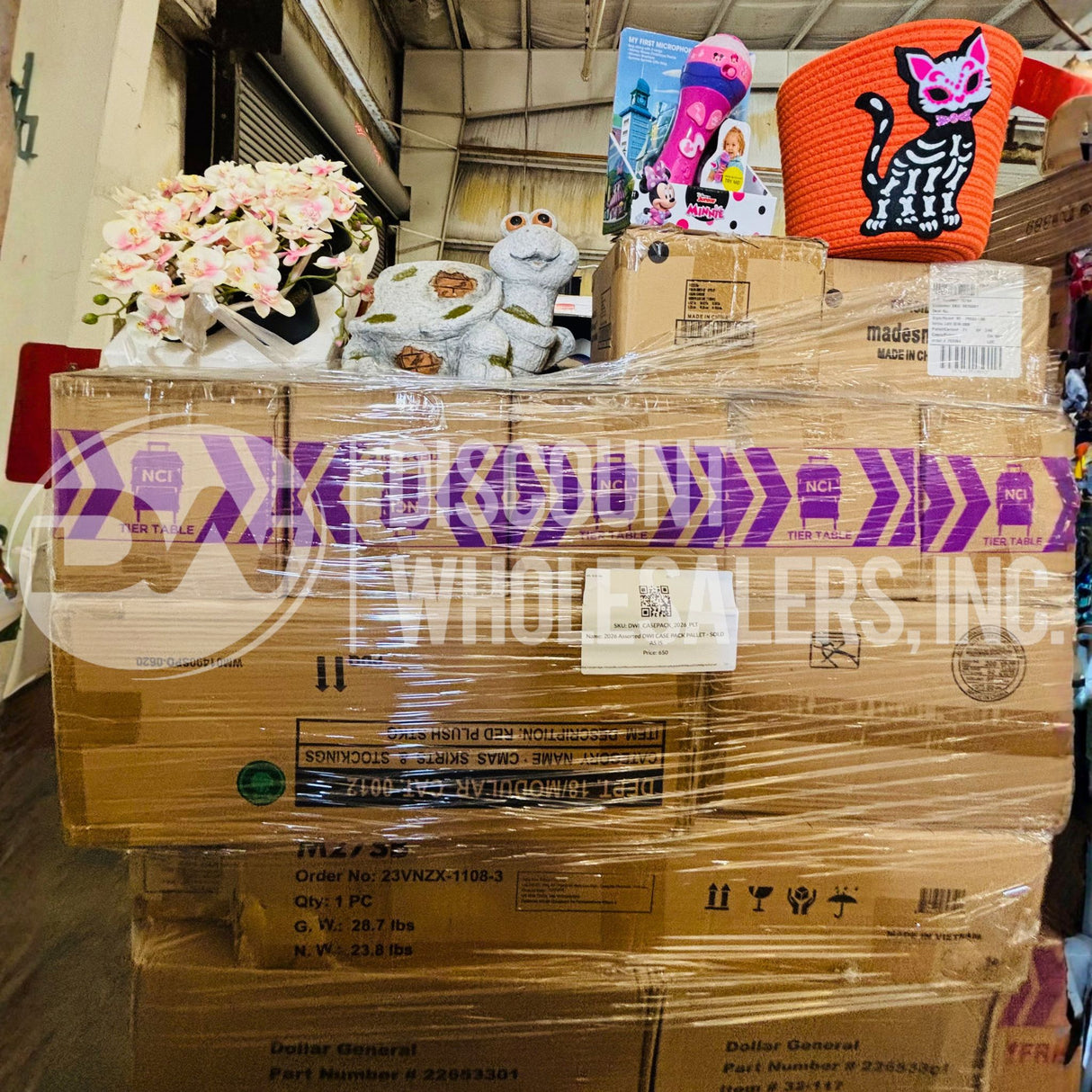 Assorted Dwi Case Pack Pallet (Unmanifested)