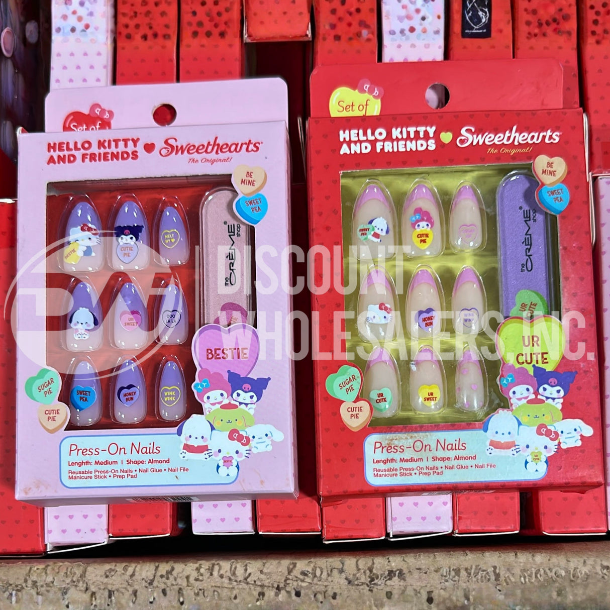 The Creme Shop Sweethearts Press-On Nails Mix (82 Pcs Lot)