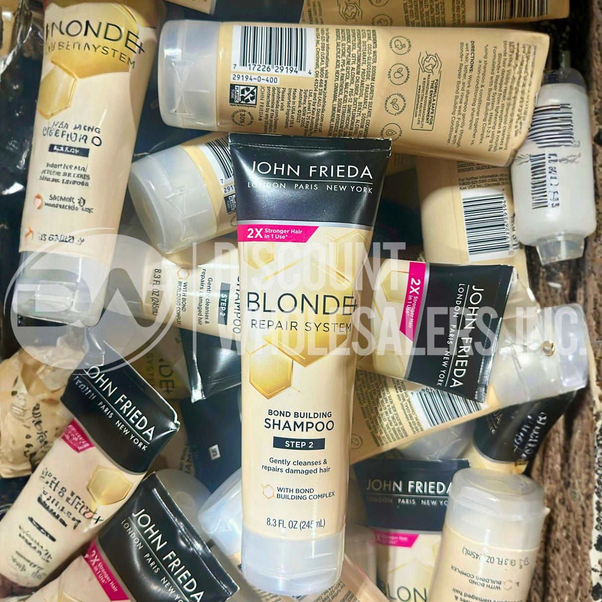 John Frieda Blonde Hair Repair System, Shampoo 8.3 Fl Oz (70 Pcs Lot)