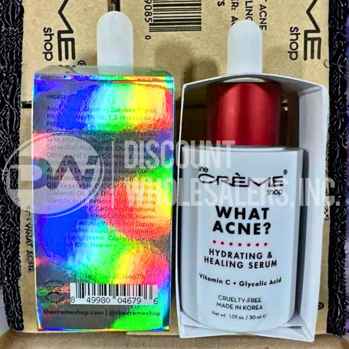 The Crème Shop What Acne? Hydrating Serum 1.01 Oz (140 Pcs Lot)