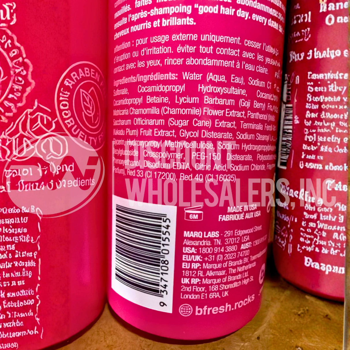 B.Fresh Daily Berry Bliss Shampoo 12 fl. (80 Pcs Lot)