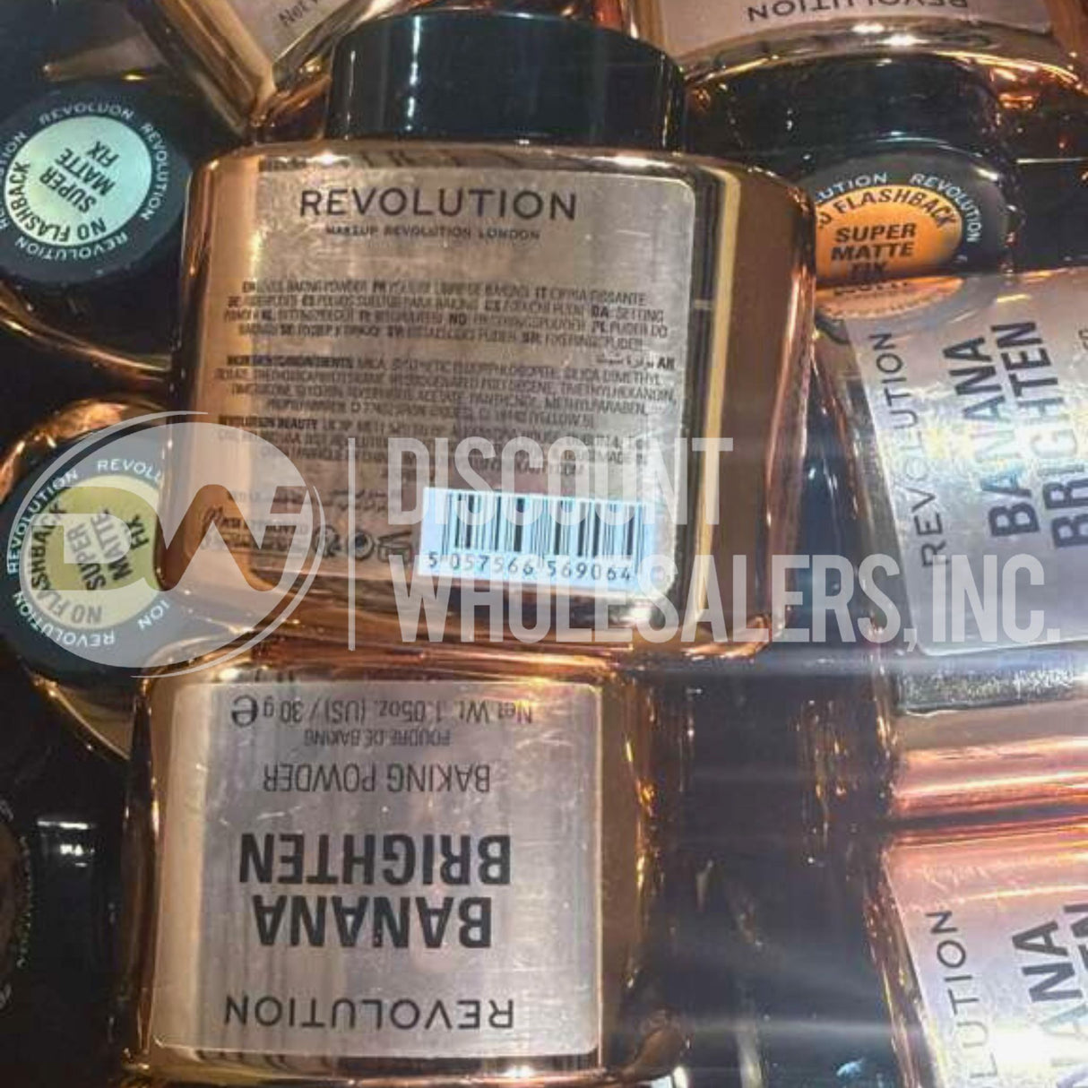 Revolution Banana Brighten Baking Powder 1.05 Fl (80 Pcs Lot)