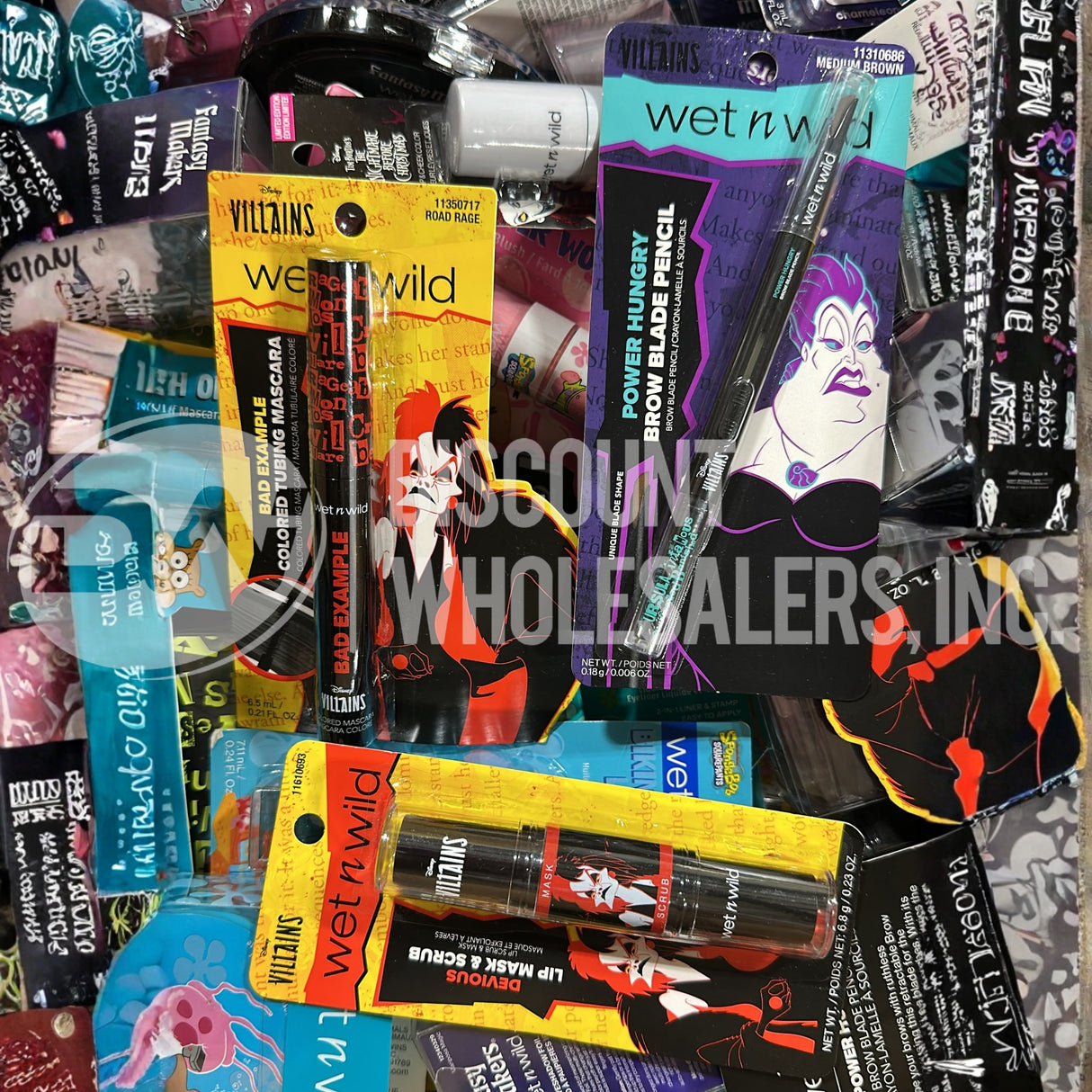 Wet N Wild Assorted Cosmetics Different Sizes (100 Pcs Lot)