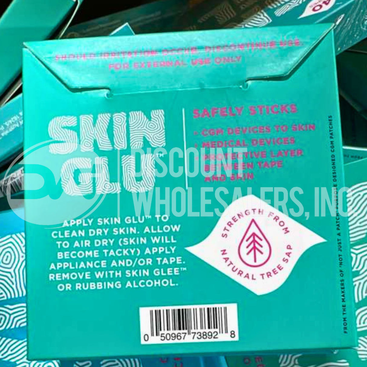 Skin Glu Helps Cgm's And Medical Devices Adhere To Skin 40 Wipes (183 Pcs Lot)