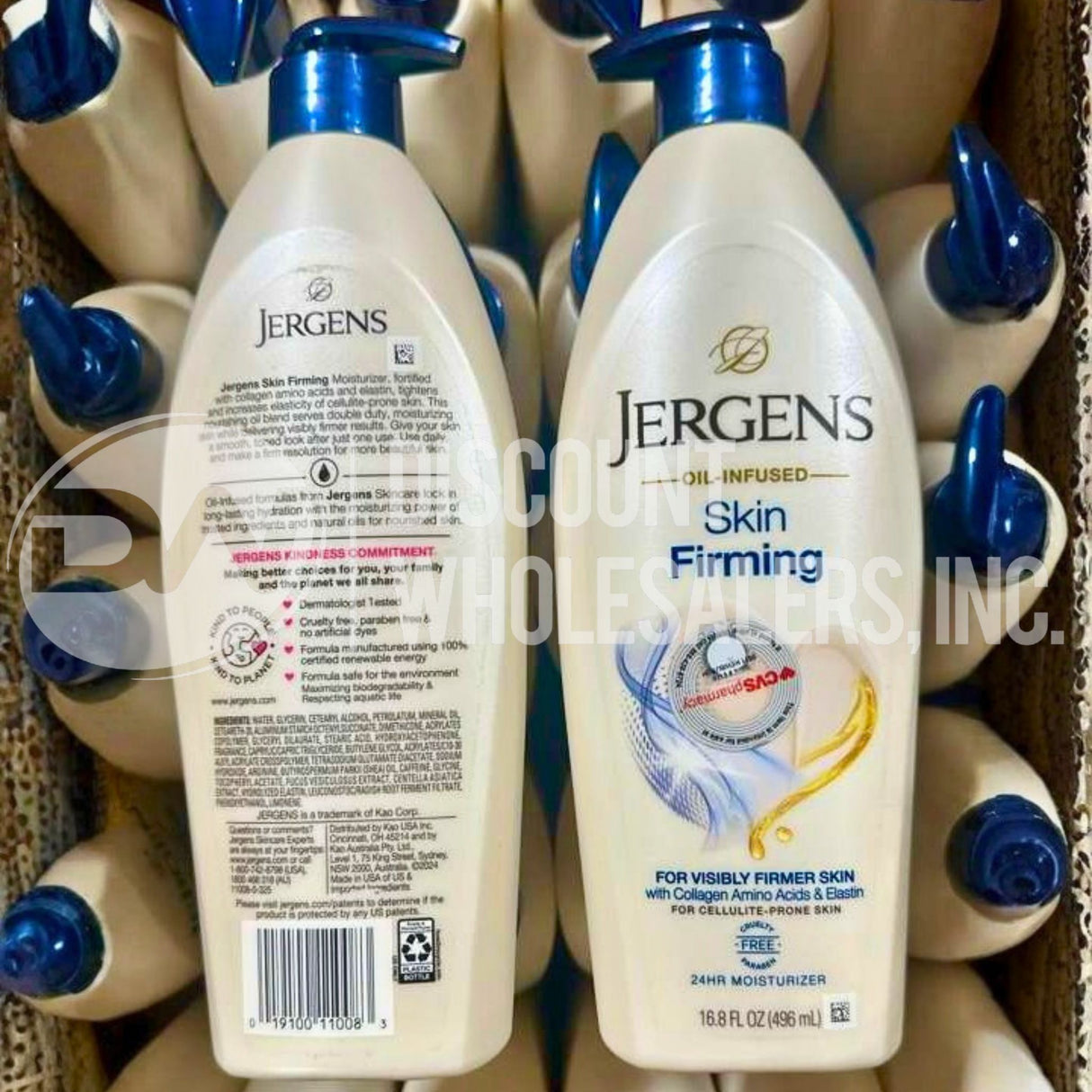 Jergens Skin Firming Body Lotion Collagen Elastin 16.8 oz (80 Pcs Lot)