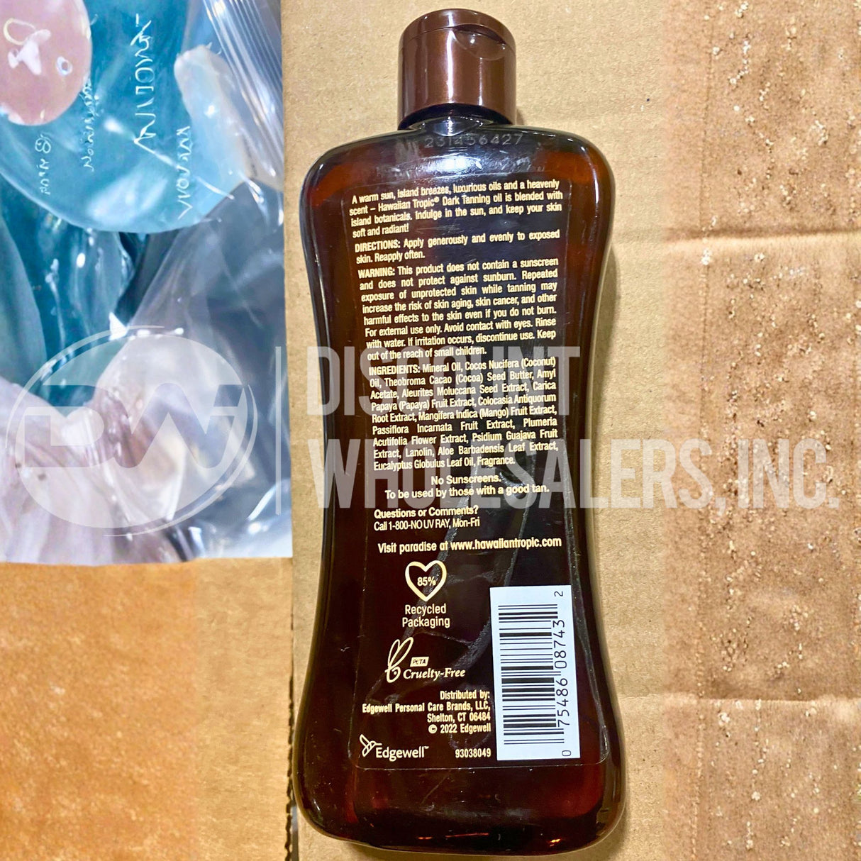 Hawaiian Tropic Oil dark Tanning Coconut Oil 8 Fl. (50 Pcs Lot)