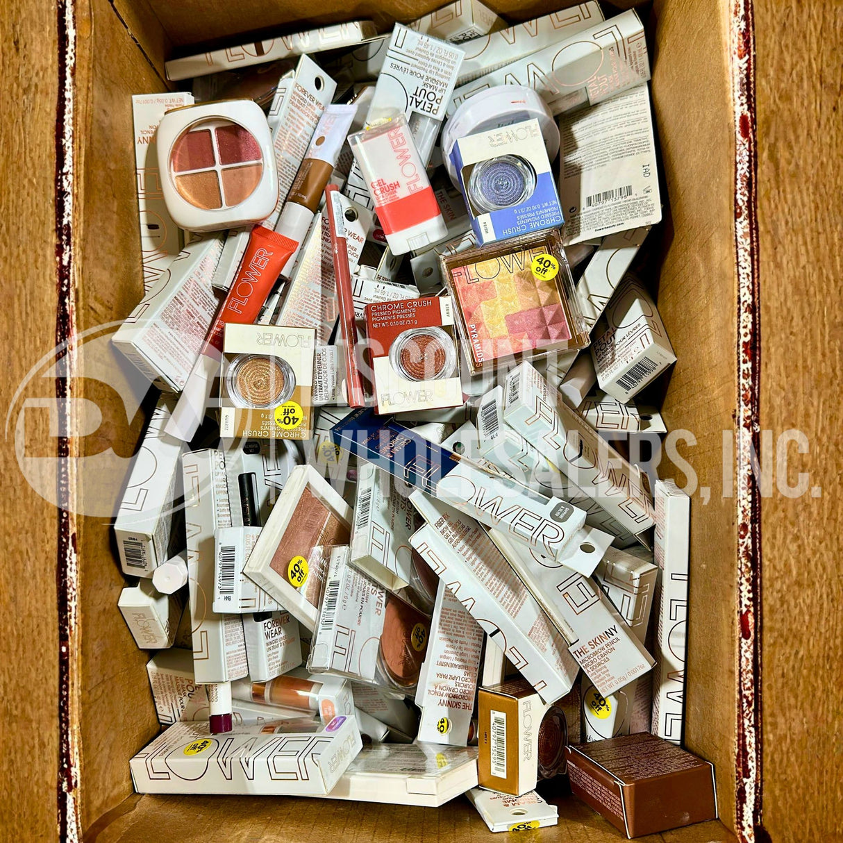 Flower Assorted Makeup Different Sizes (150 Pcs Lot)