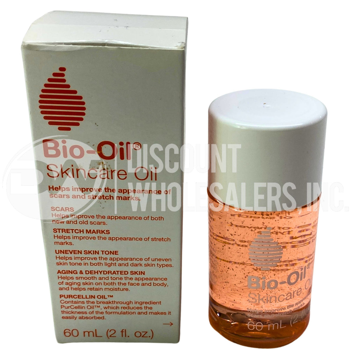 Bio-Oil Skin Care Oil Helps Improve The Appearance of Scars and Stretch Marks 60 Ml (2 fl. oz) (65 Pcs Lot)