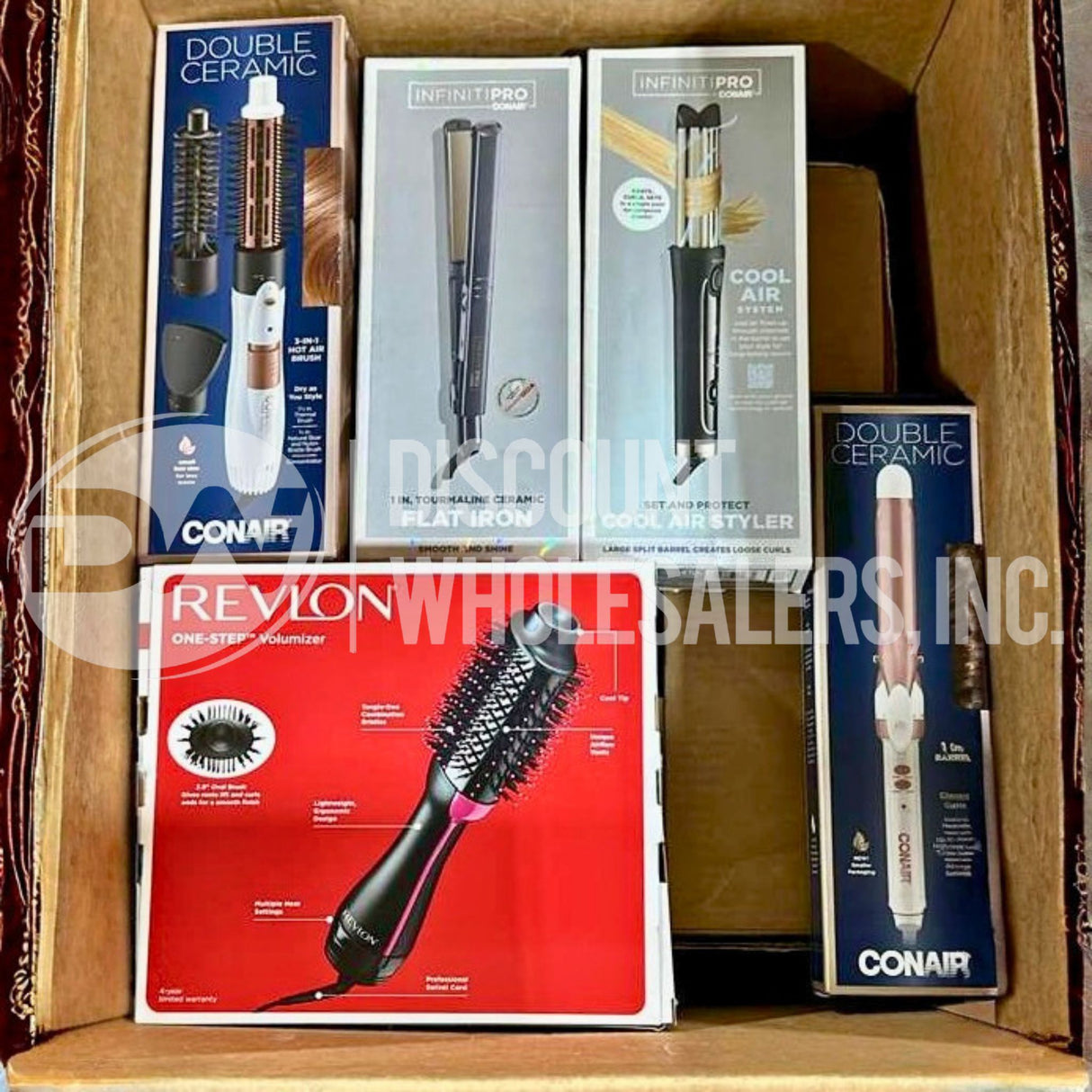 Hair Styling Bundle Mix Different Productos and Sizes (58 Pcs Lot)