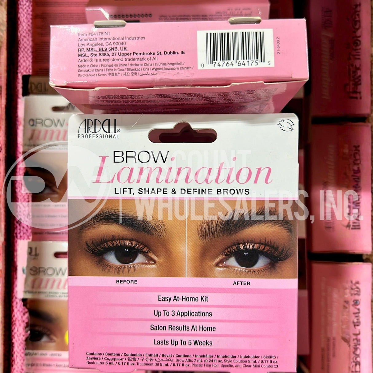 Ardell Brow Lamination Kit, Lift, Shape, and Define Brows (150 Pcs Lot)
