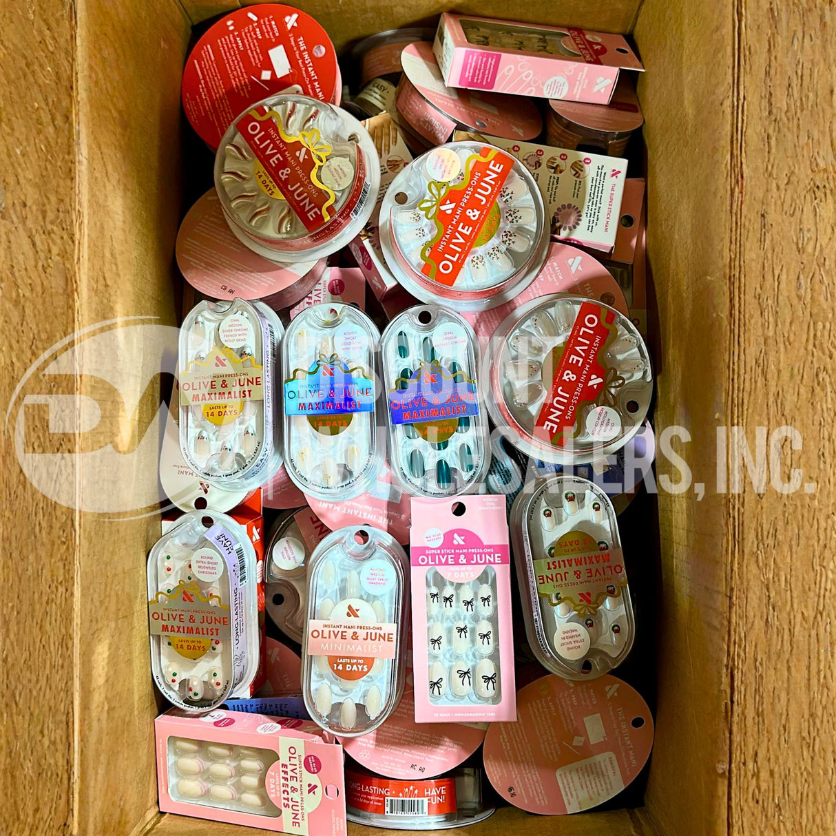 Olive & June The Instant Mani Press-On Nails Assorted Different Sizes (400 Pcs Lot)