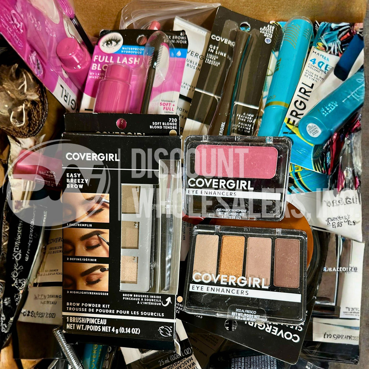 Covergirl Makeup Assorted Different Sizes And Shades (250 Pcs Lot)