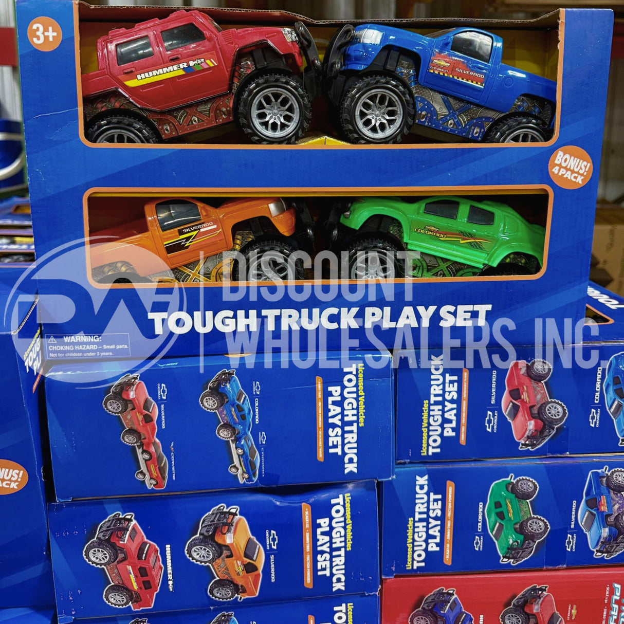 Licensed Vehicles Assorted Set Scale 1:32 (95 Pcs Per Pallet)