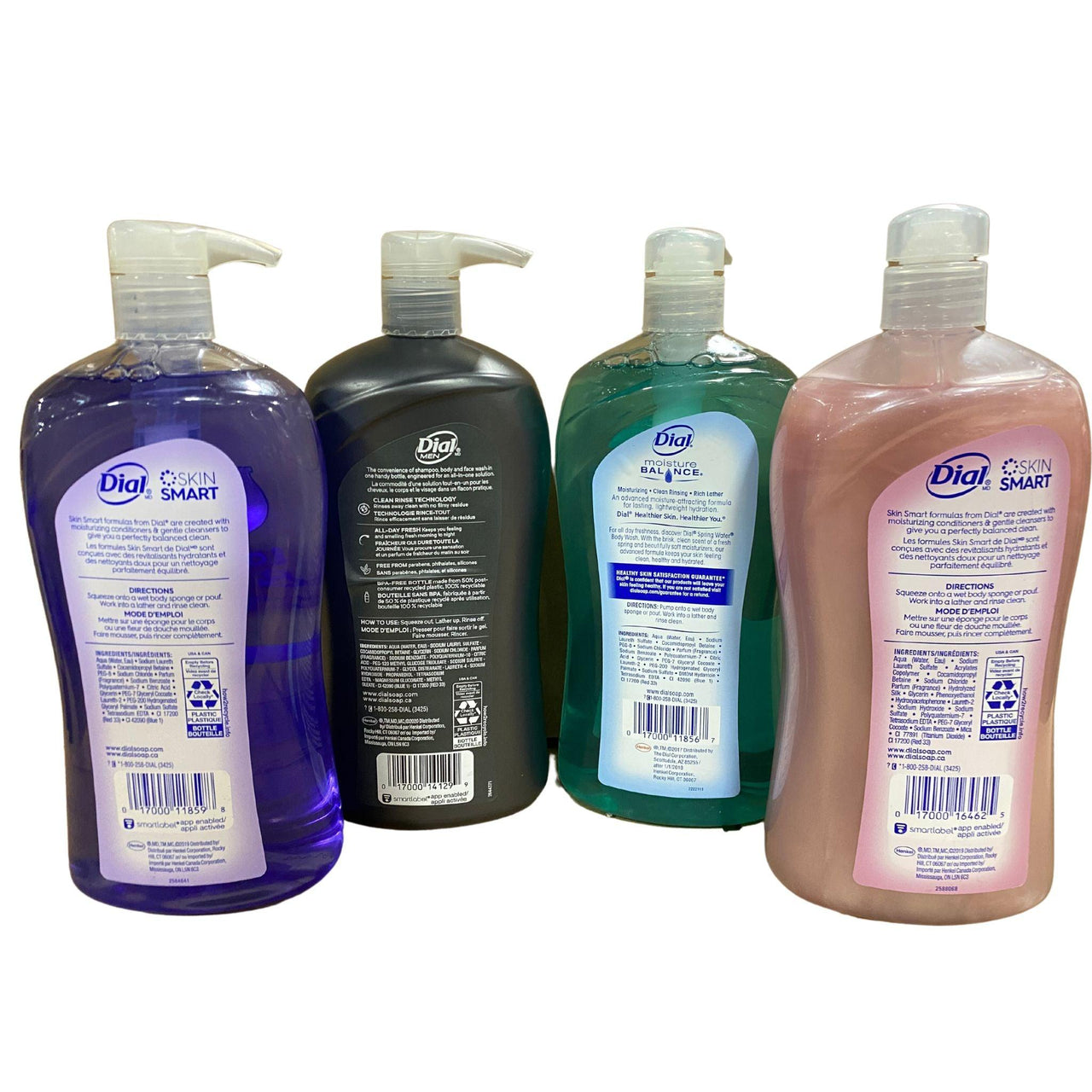 32OZ Assorted Dial Body Wash (30 Pcs Lot) - Discount Wholesalers Inc