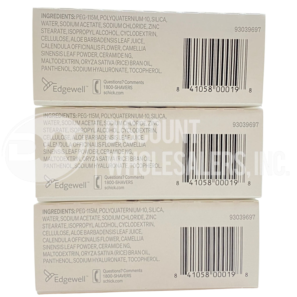 Schick Hydro Dry Skin 1 Razor + 2 Cartridges , 5 Blades 2 Hour Moisturizing Japanese Rice Bran Oil (70 Pcs Lot)