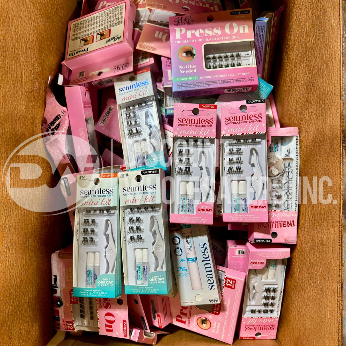 Ardell Press On And Seamless Under Lash Extensions Mix Different Sizes (250 Pcs Lot)