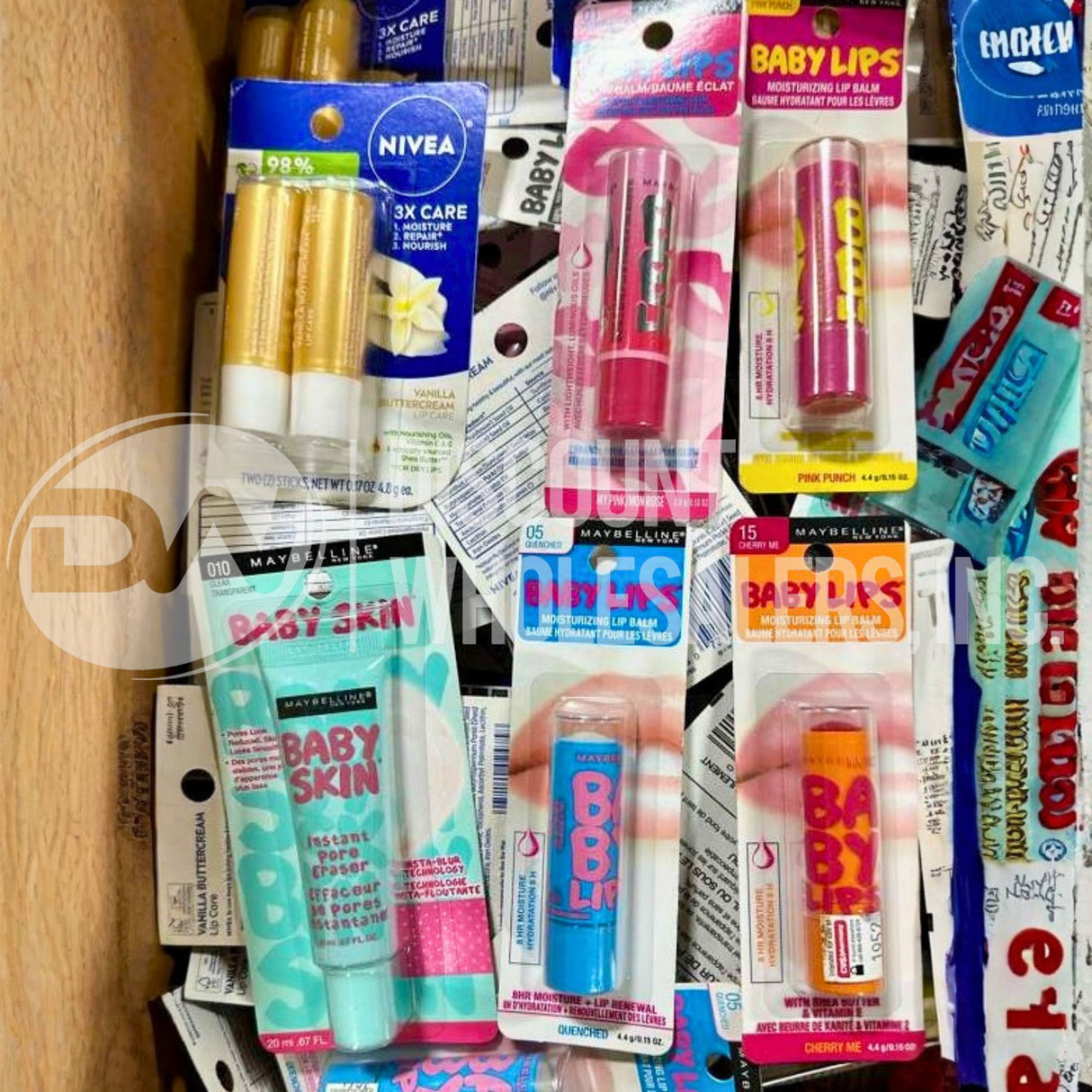 Lip Care, Baby Lips And Instant Pore Eraser Mix (115 Pcs Lot)
