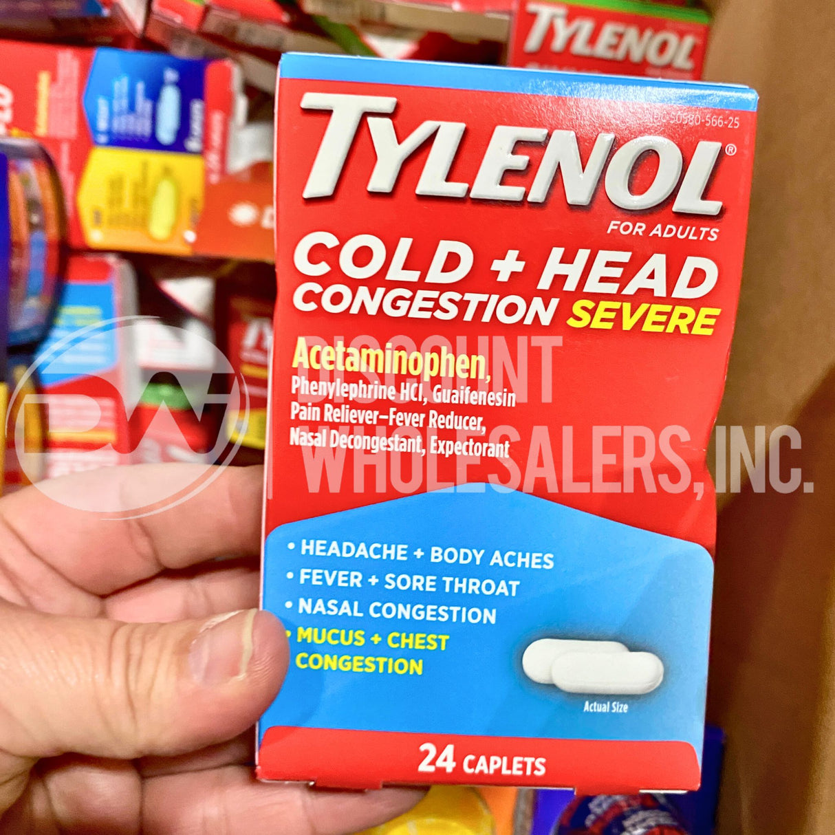 Tylenol Assorted Capsules and Liquid Medicine (100 Pcs Lot)