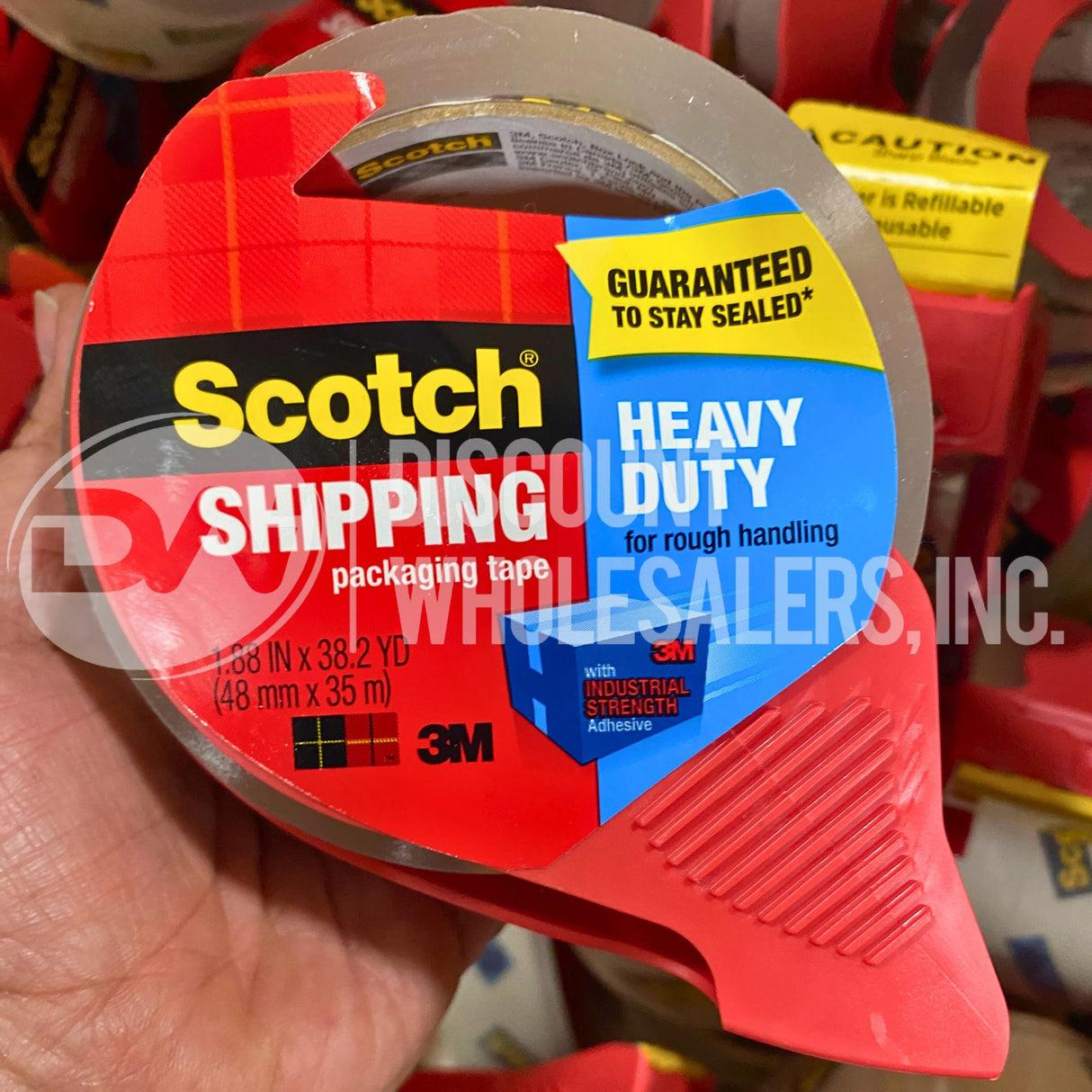 3M Scotch Shipping Heavy Duty 1.88 IN x 38.2 YD (30 Pcs Lot)