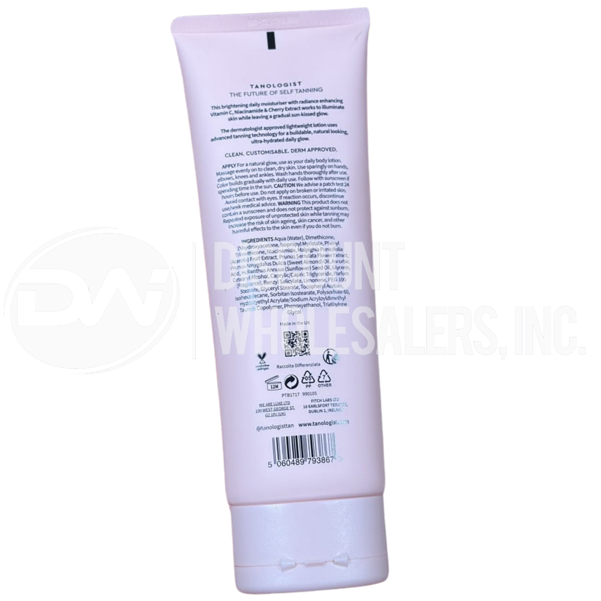 Tanologist Brightening Gradual Tan Lotion Medium To Dark Skin Tones 8.45 Oz (200 Pcs Lot)