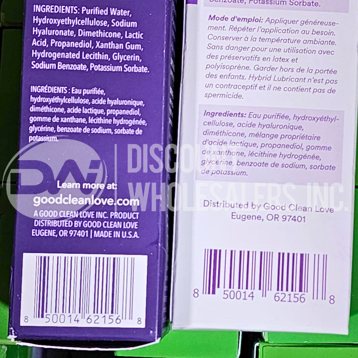 Good Clean Love Personal Lubricant 1.69 FL (165 Pcs Lot)