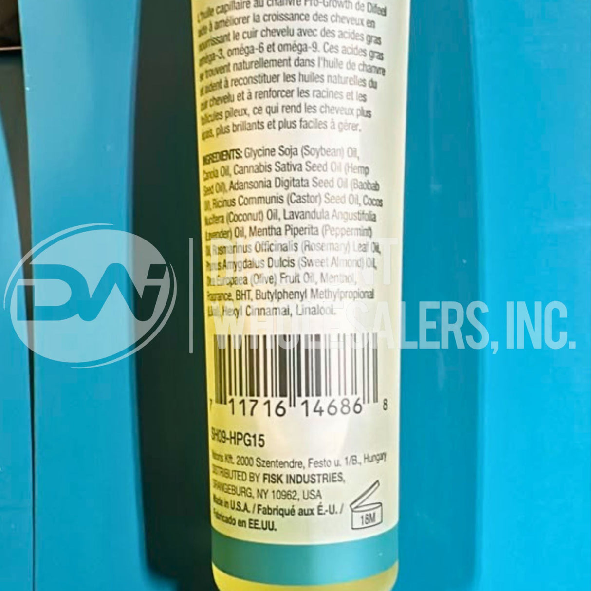 Difeel Mega-Growth Cannabis Sativa Hemp Oil 1.5fl (285 Pcs Lot)