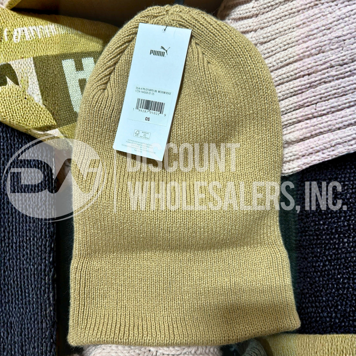 Puma Knit Cuffed Hats Mix Unisex (100 Pcs Lot)