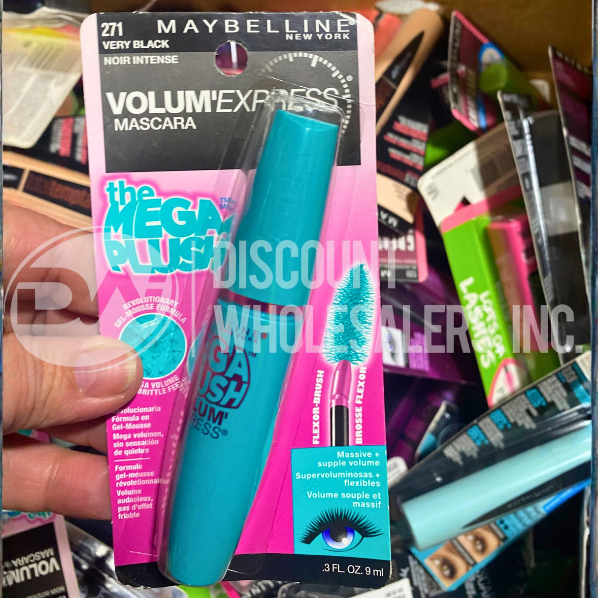 Maybelline Assorted Mascara Different Shades (150 Pcs Lot)