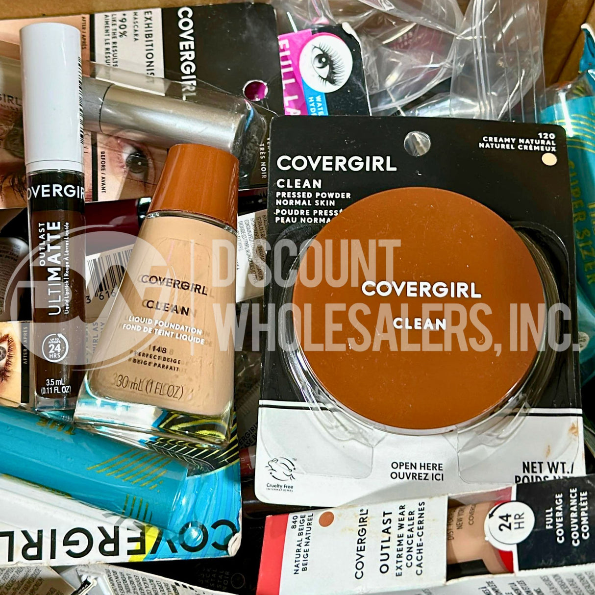 Covergirl Makeup Assorted Different Sizes And Shades (250 Pcs Lot)