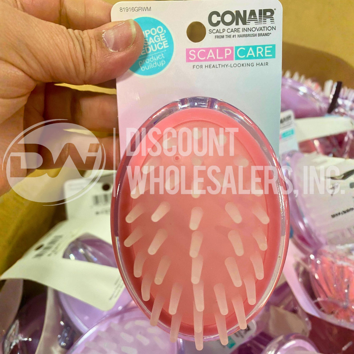 Conair Scalp Care for Healthy-Looking Hair Shampoo, Massage & Reduce Product Buildup (100 Pcs Lot)