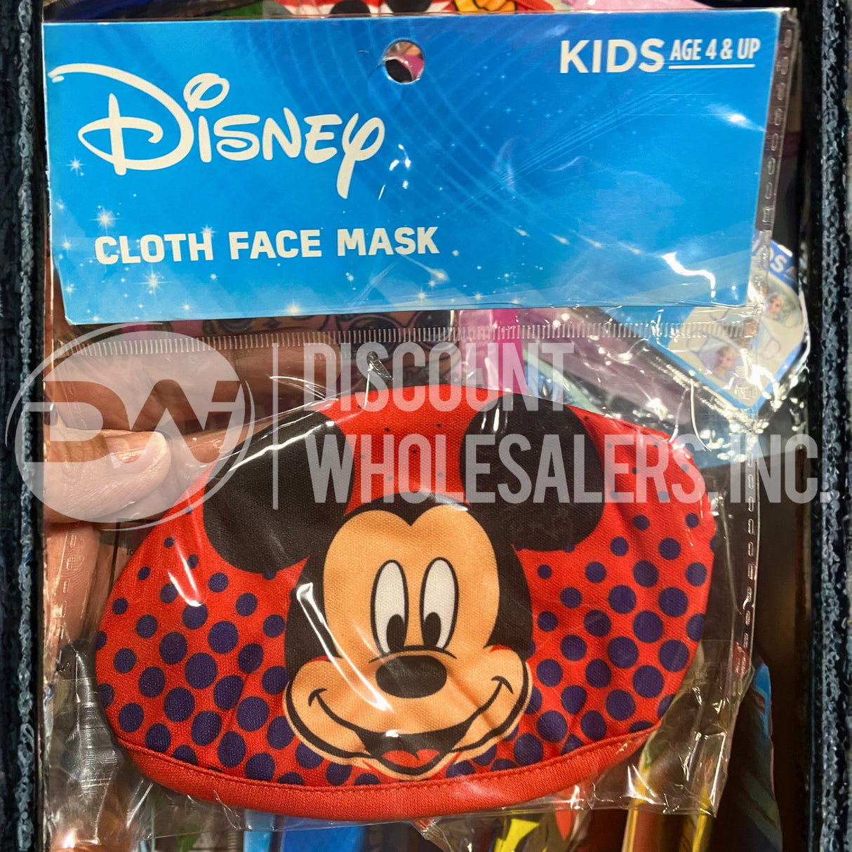 Marvel, Disney,Nickelodeon, and More Child's Cloth Face Mask Assorted (100 Pcs Lot)