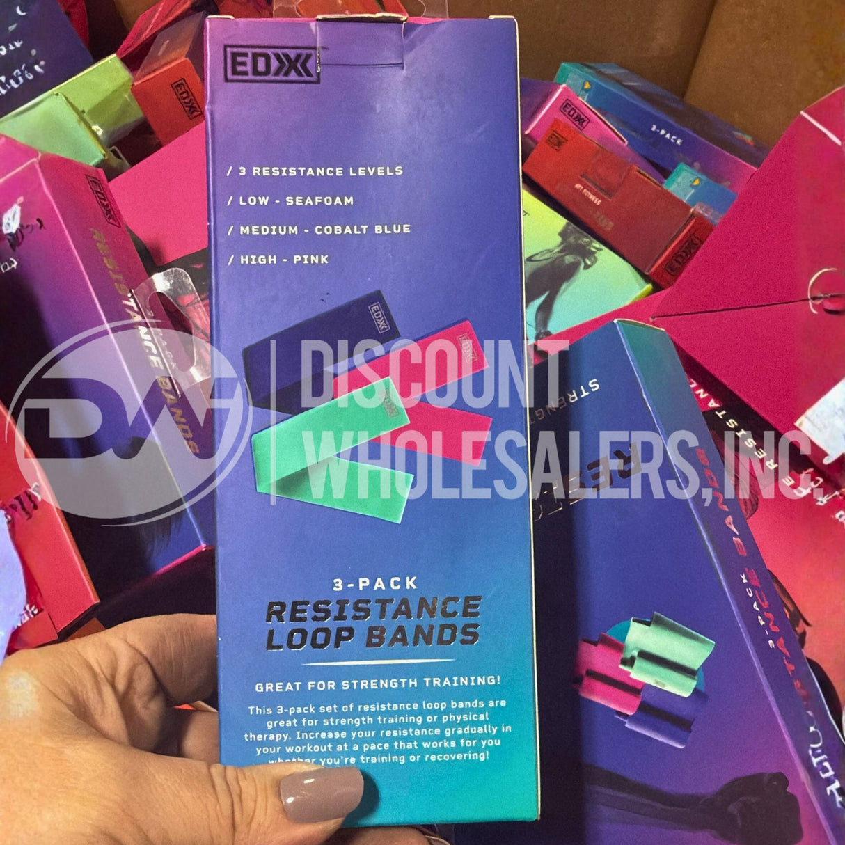 EDX Assorted Bands, Toning Set, Jump Rope and More (50 Pcs Lot)